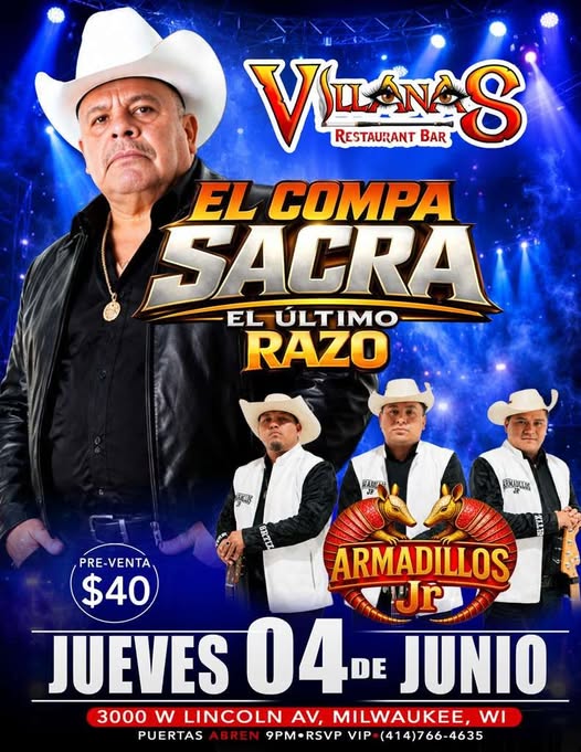 El Compa Sacra @ Villanas